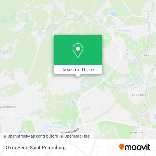 Охта Рест map
