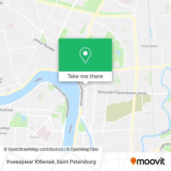 Универмаг Юбилей map