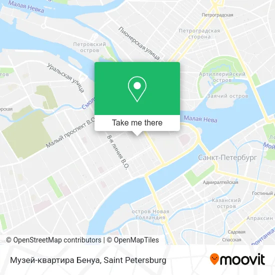 Музей-квартира Бенуа map