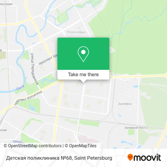 Детская поликлиника №68 map