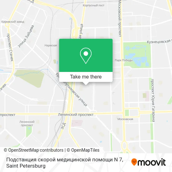 Подстанция скорой  медицинской помощи N 7 map