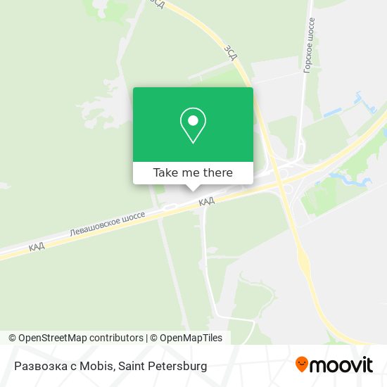 Развозка с Mobis map