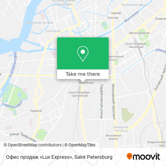 Офис продаж «Lux Express» map