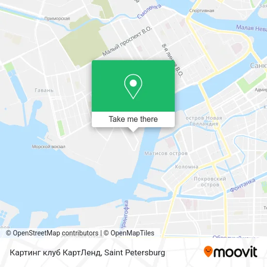 Картинг клуб КартЛенд map