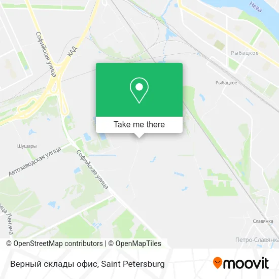 Верный склады офис map