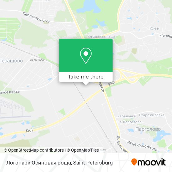 Логопарк  Осиновая роща map