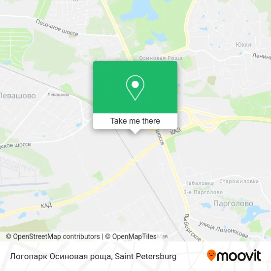 Логопарк  Осиновая роща map