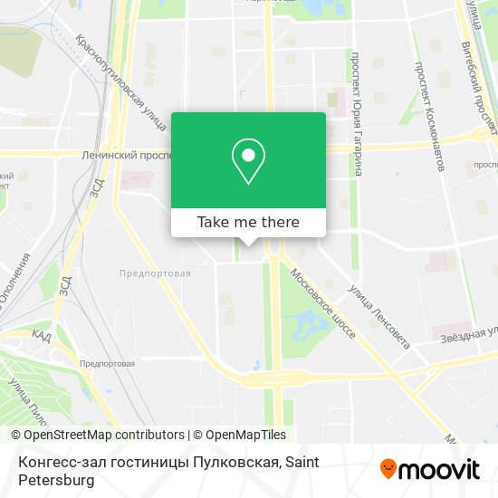 Конгесс-зал гостиницы Пулковская map