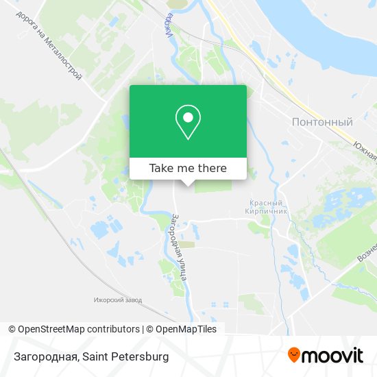 Загородная map