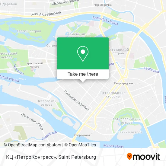 КЦ «ПетроКонгресс» map