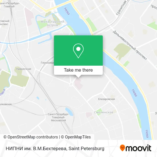НИПНИ им. В.М.Бехтерева map