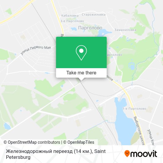 Железнодорожный переезд (14 км.) map