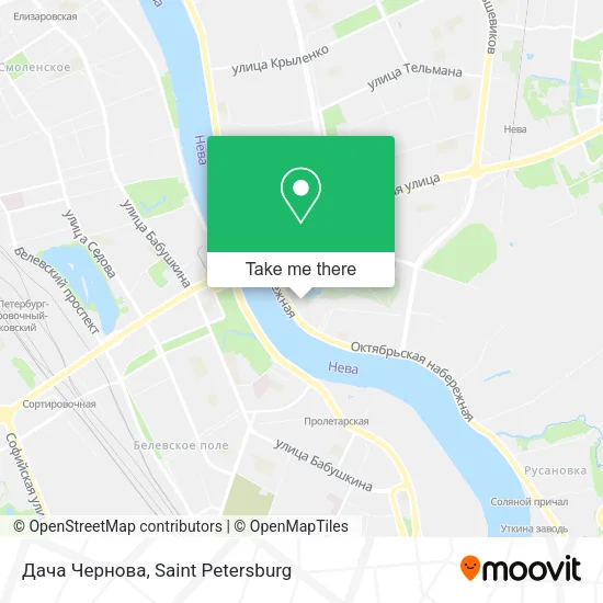 Дача Чернова map