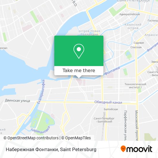 Набережная Фонтанки map