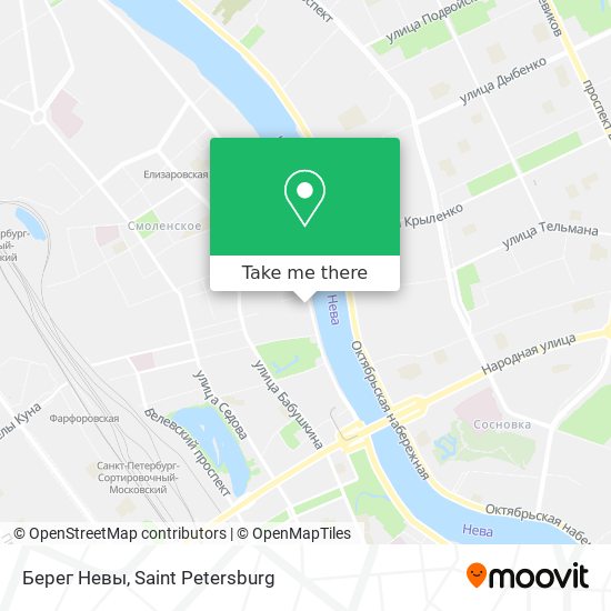 Берег Невы map