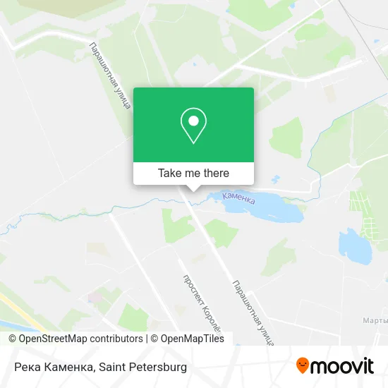Река Каменка map
