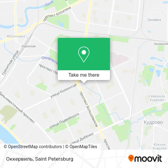 Оккервиль map