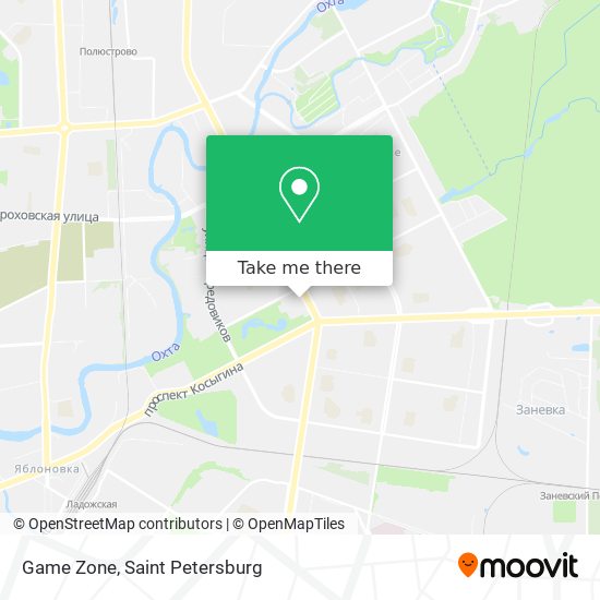 Game Zone map