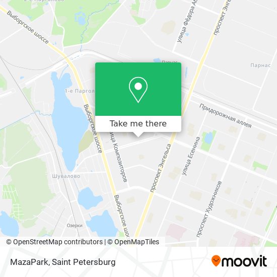 MazaPark map