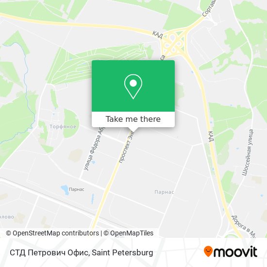 СТД Петрович  Офис map