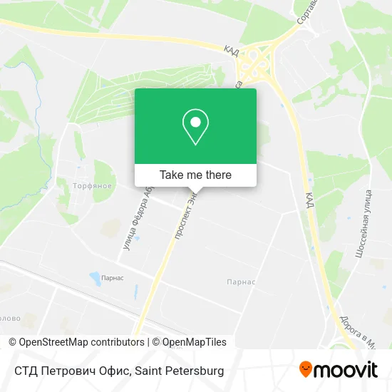 СТД Петрович  Офис map