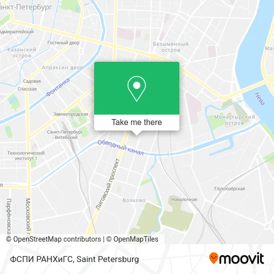 ФСПИ РАНХиГС map