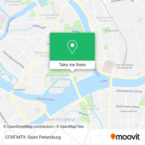 СПбГМТУ map