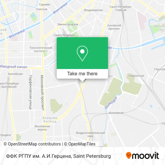 ФФК РГПУ им. А.И.Герцена map