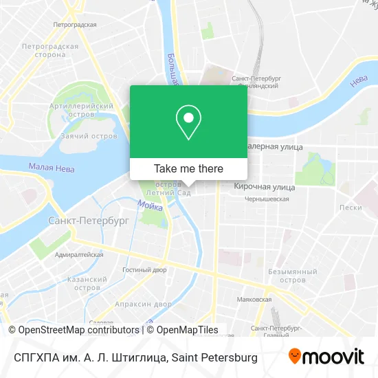 СПГХПА им. А. Л. Штиглица map