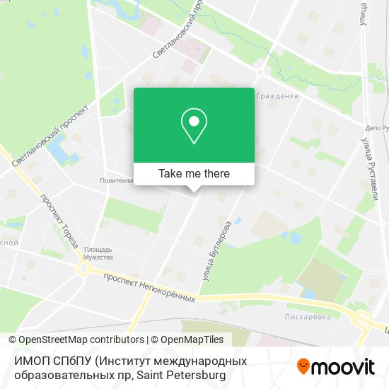 ИМОП СПбПУ map