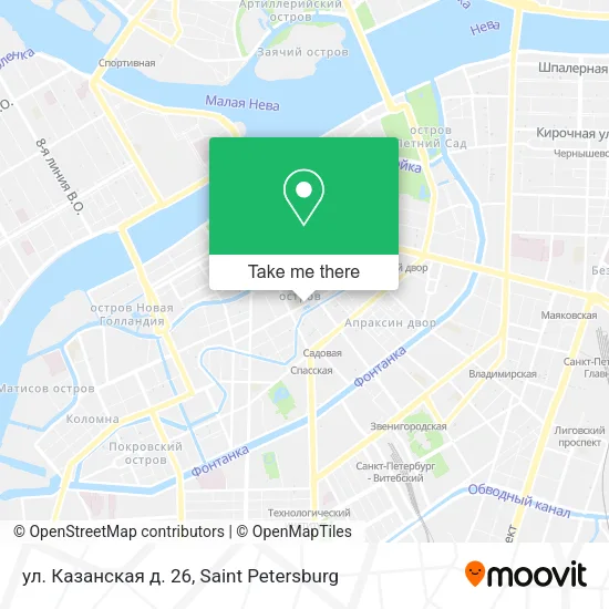 ул. Казанская д. 26 map