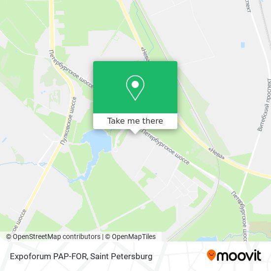 Expoforum PAP-FOR map