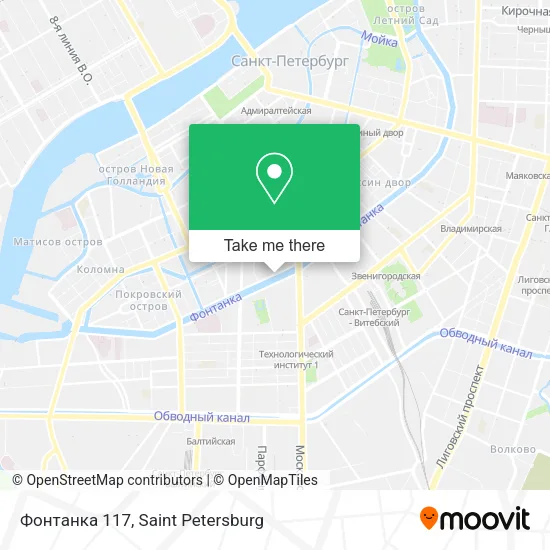 Фонтанка 117 map