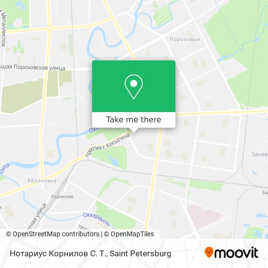 Нотариус Корнилов С. Т. map