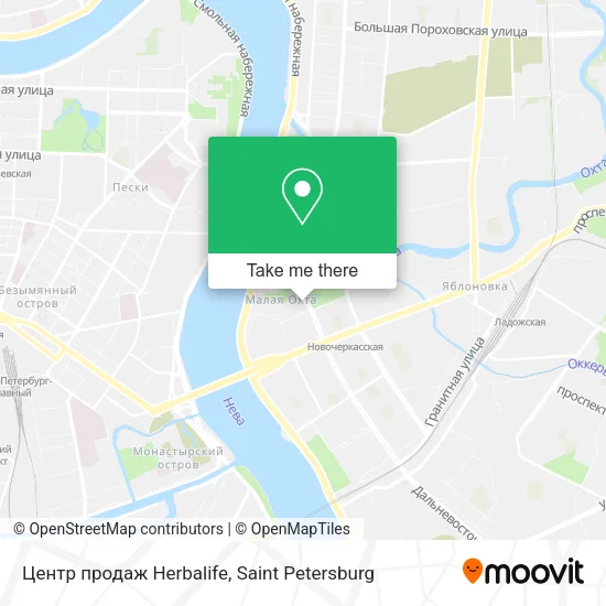 Центр продаж Herbalife map