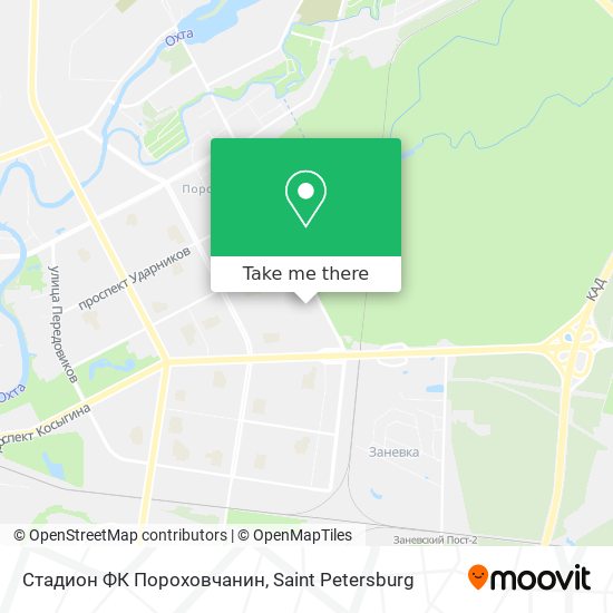 Стадион  ФК Пороховчанин map
