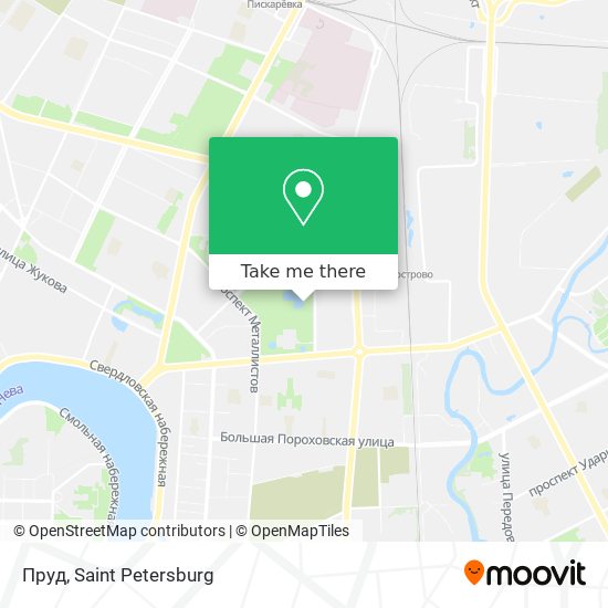 Пруд map