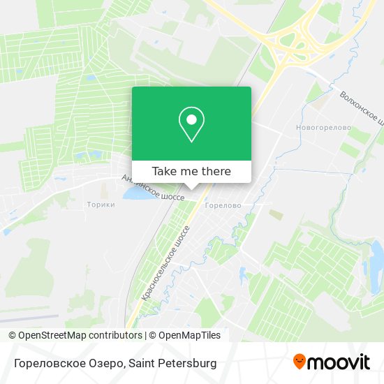 Гореловское Озеро map