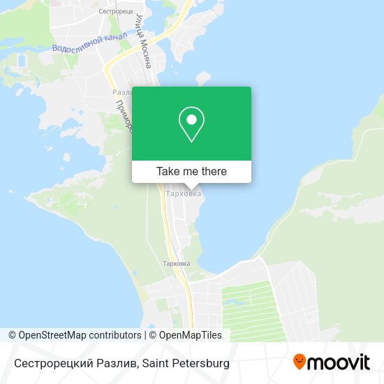 Сестрорецкий Разлив map