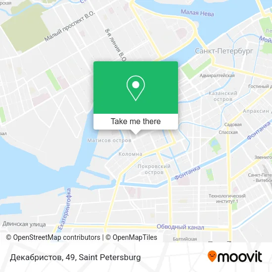 Декабристов, 49 map