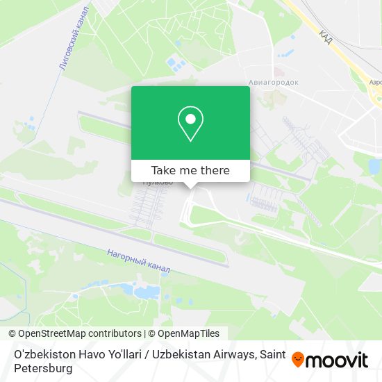 O'zbekiston Havo Yo'llari / Uzbekistan Airways map