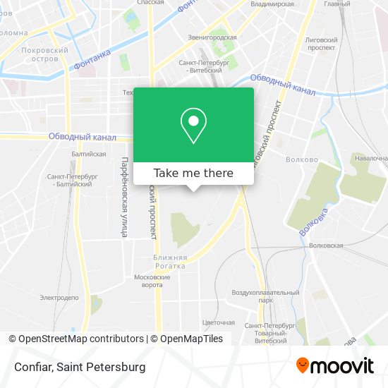 Confiar map