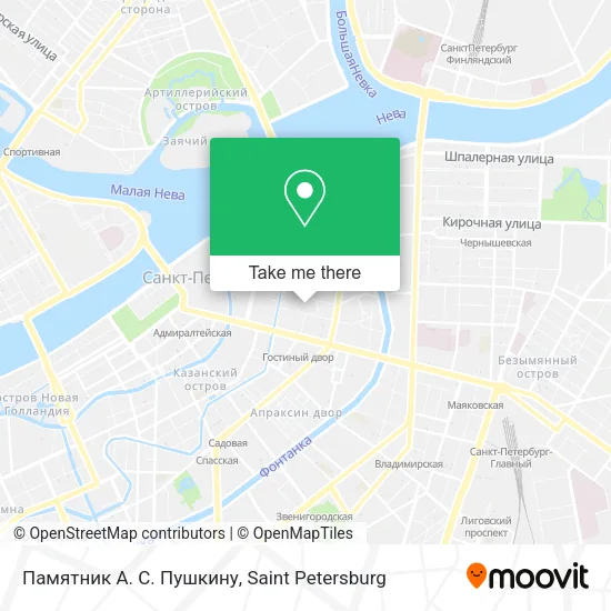 Памятник А. С. Пушкину map