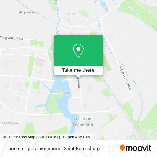 Трое из Простоквашино map