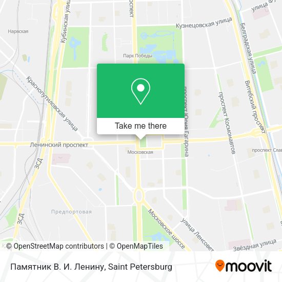 Памятник В. И. Ленину map