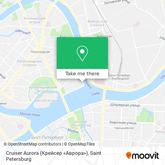 Cruiser Aurora (Крейсер «Аврора») map