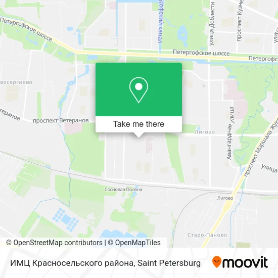 ИМЦ Красносельского района map