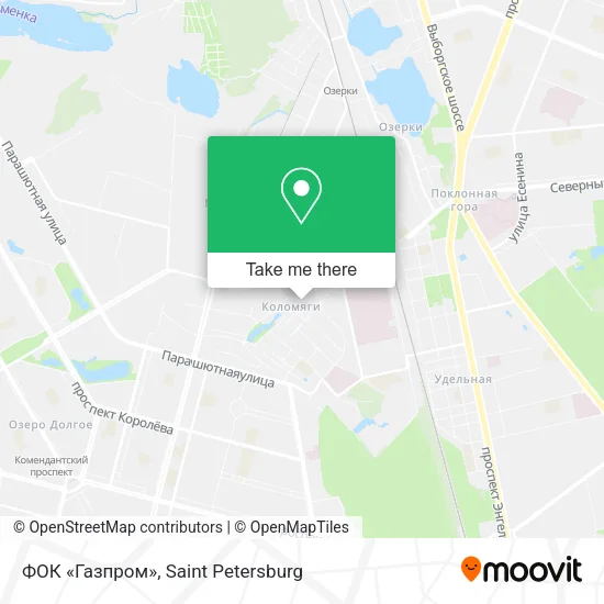ФОК «Газпром» map