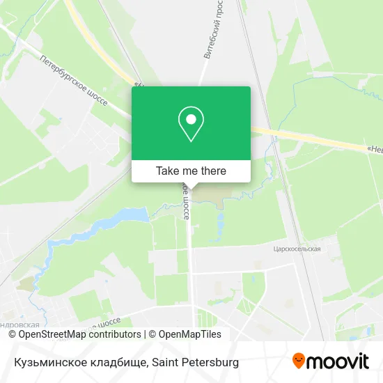 Кузьминское кладбище map