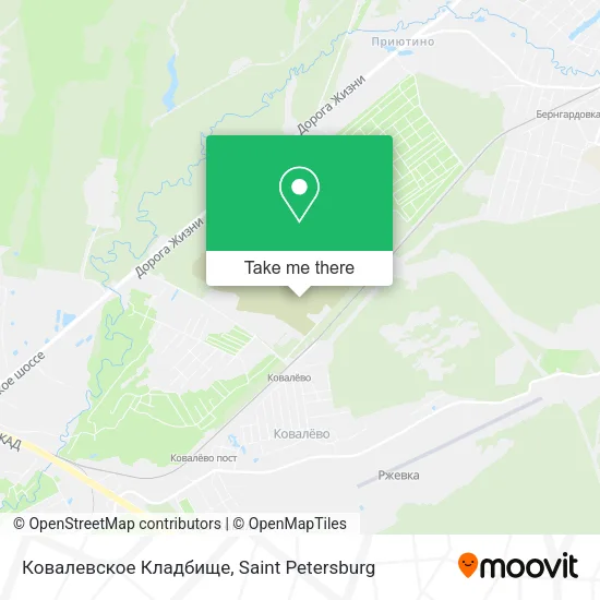 Ковалевское Кладбище map